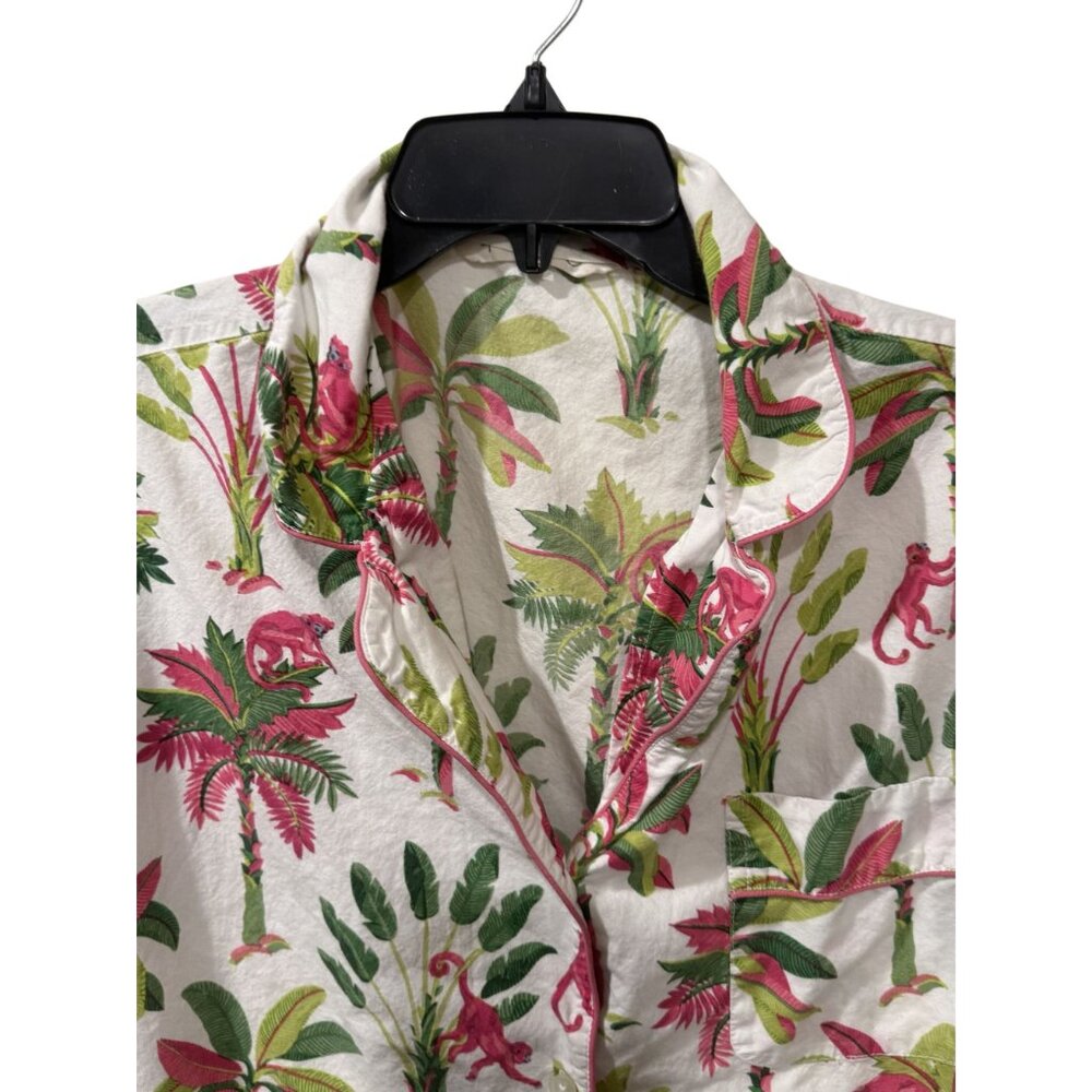 Printfresh Womens Tropical Monkey Print Pajama Se… - image 3